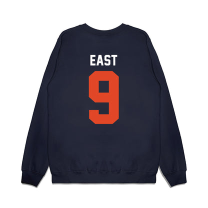 Oregon State - NCAA Football : Jamai East - Vintage Helmet Premium Crewneck Sweatshirt-1