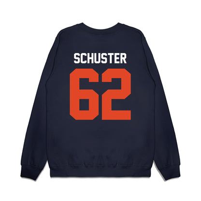 Oregon State - NCAA Football : Jacob Schuster - Vintage Helmet Premium Crewneck Sweatshirt-1
