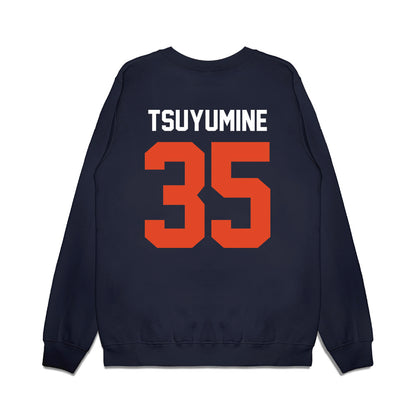 Oregon State - NCAA Football : Tetsuta Tsuyumine - Vintage Helmet Premium Crewneck Sweatshirt-1