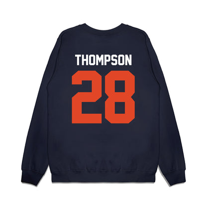 Oregon State - NCAA Football : Blake Thompson - Vintage Helmet Premium Crewneck Sweatshirt-1