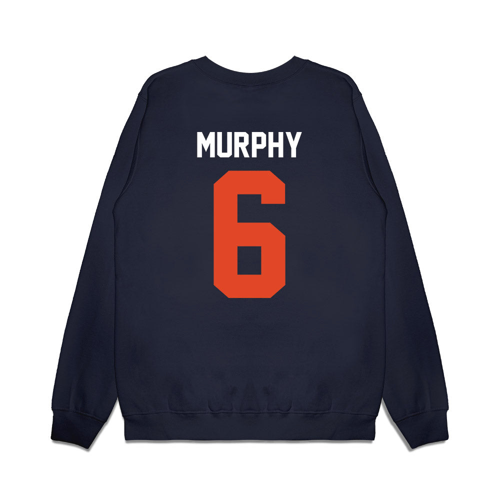 Oregon State - NCAA Football : Maalik Murphy - Vintage Helmet Premium Crewneck Sweatshirt-1
