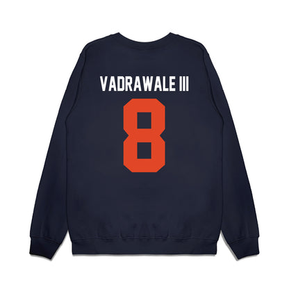 Oregon State - NCAA Football : Sailasa Vadrawale III - Vintage Helmet Premium Crewneck Sweatshirt-1