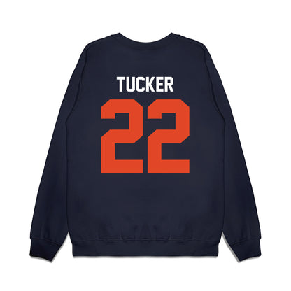 Oregon State - NCAA Football : Jalil Tucker - Vintage Helmet Premium Crewneck Sweatshirt-1
