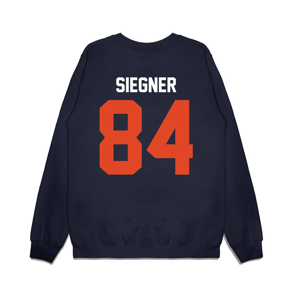 Oregon State - NCAA Football : Cody Siegner - Vintage Helmet Premium Crewneck Sweatshirt-1