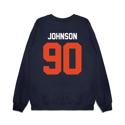Oregon State - NCAA Football : Jojo Johnson - Vintage Helmet Premium Crewneck Sweatshirt-1