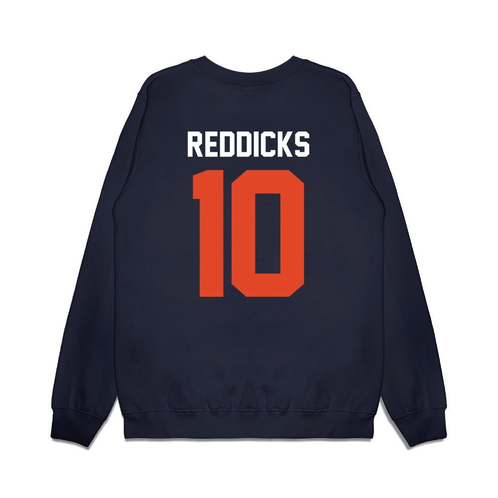 Oregon State - NCAA Football : Taz Reddicks - Vintage Helmet Premium Crewneck Sweatshirt-1