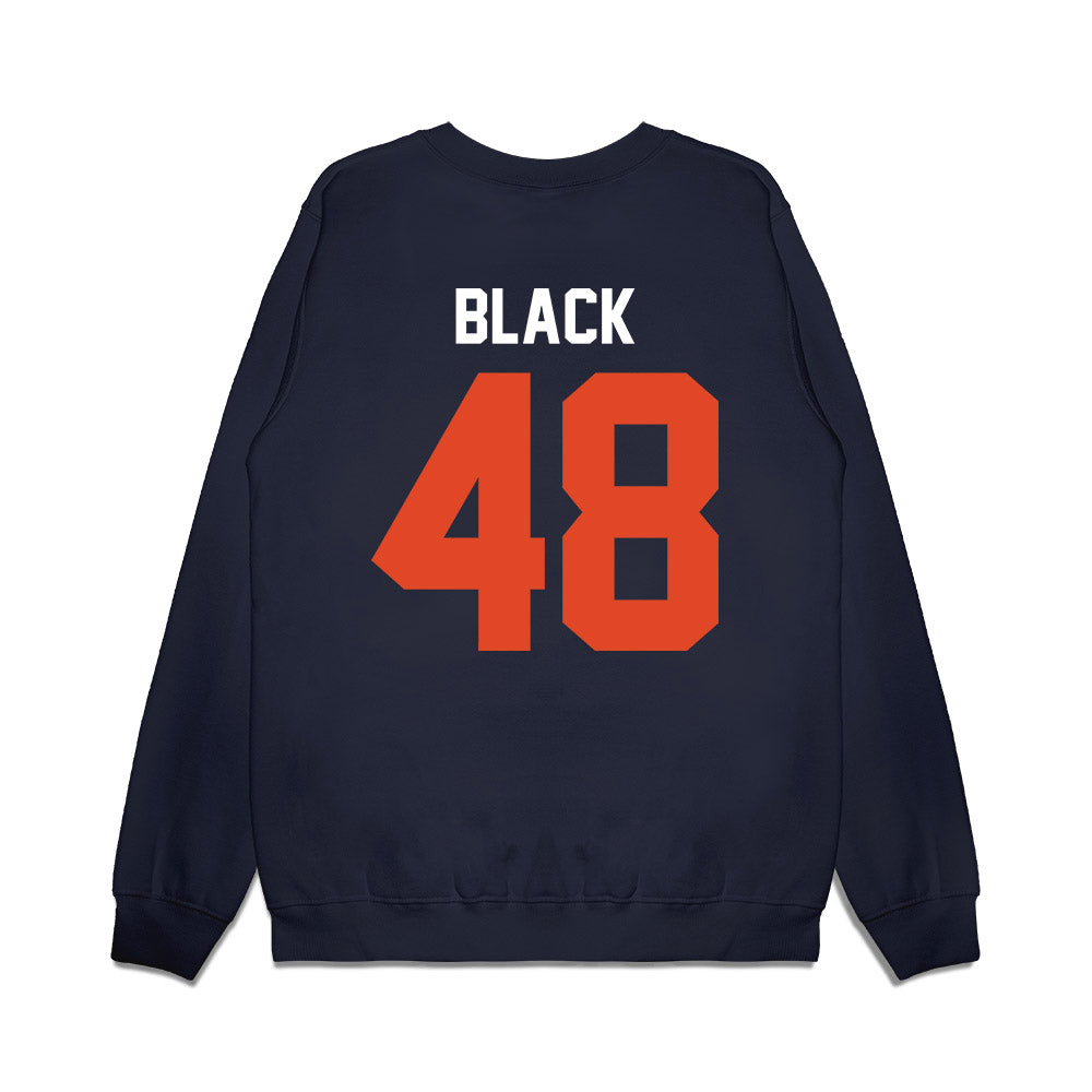 Oregon State - NCAA Football : Dylan Black - Vintage Helmet Premium Crewneck Sweatshirt-1