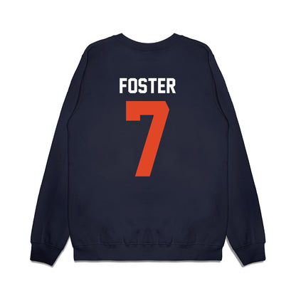 Oregon State - NCAA Football : Dexter Foster - Vintage Helmet Premium Crewneck Sweatshirt-1
