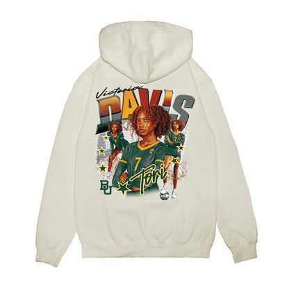 Baylor - NCAA Women's Volleyball : Victoria Davis - Collage Premium Hooded Sweatshirt-1
