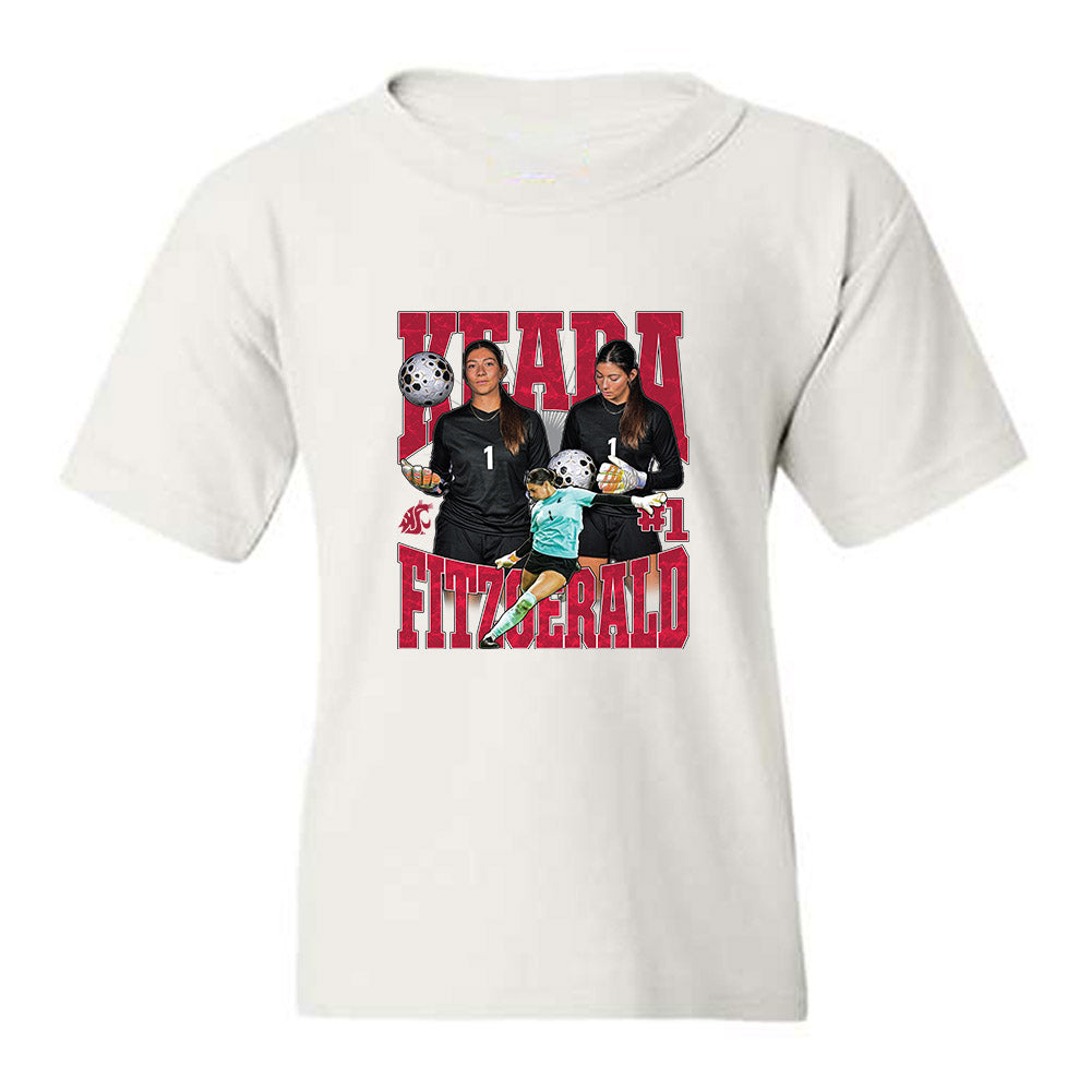WSU - NCAA Women's Soccer : KEARA FITZGERALD - Collage Youth T-Shirt-0