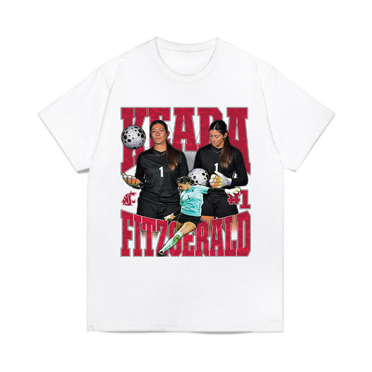 WSU - NCAA Women's Soccer : KEARA FITZGERALD - Collage Comfort Colors T-Shirt-0