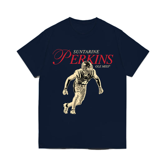 Ole Miss - NCAA Football : Suntarine Perkins - Legacy Comfort Colors T-Shirt-0