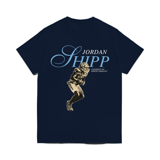 UNC - NCAA Football : Jordan Shipp - Legacy Comfort Colors T-Shirt-0