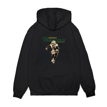 Oregon - NCAA Football : Matayo Uiagalelei - Legacy Premium Hooded Sweatshirt-1