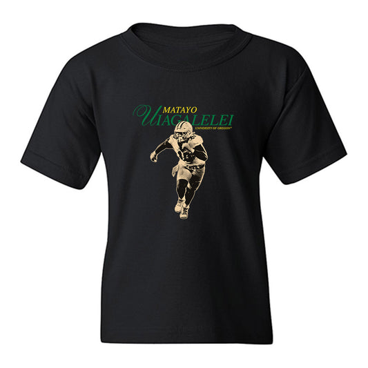 Oregon - NCAA Football : Matayo Uiagalelei - Legacy Youth T-Shirt-0