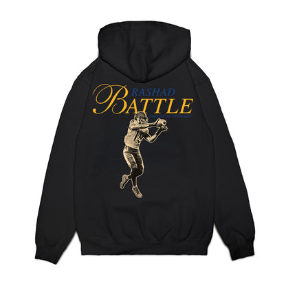 Pittsburgh - NCAA Football : Rashad Battle - Legacy Premium Hooded Sweatshirt-1