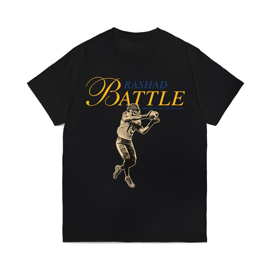 Pittsburgh - NCAA Football : Rashad Battle - Legacy Comfort Colors T-Shirt-0