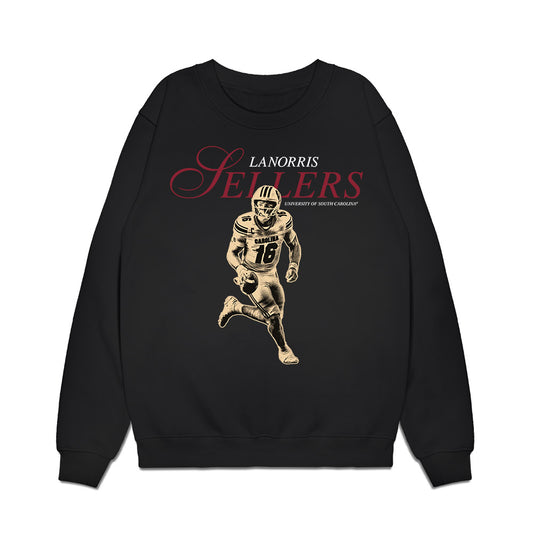 South Carolina - NCAA Football : LaNorris Sellers - Legacy Premium Crewneck Sweatshirt-0