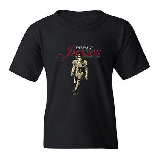 Alabama - NCAA Football : Domani Jackson - Legacy Youth T-Shirt-0