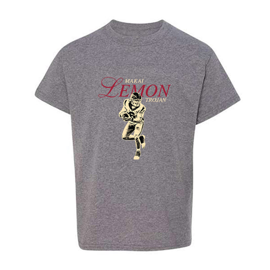 USC - NCAA Football : Makai Lemon - Legacy Youth T-Shirt-0