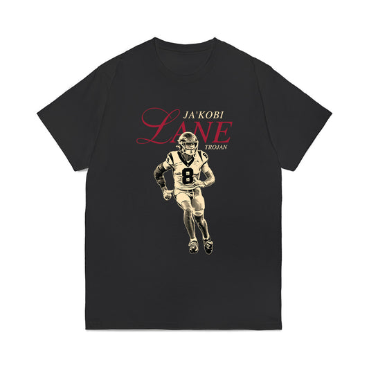 USC - NCAA Football : Ja'Kobi Lane - Legacy Comfort Colors T-Shirt-0