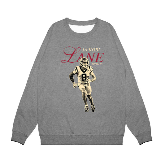 USC - NCAA Football : Ja'Kobi Lane - Legacy Premium Crewneck Sweatshirt-0