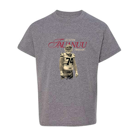 USC - NCAA Football : Justin Tauanuu - Legacy Youth T-Shirt-0