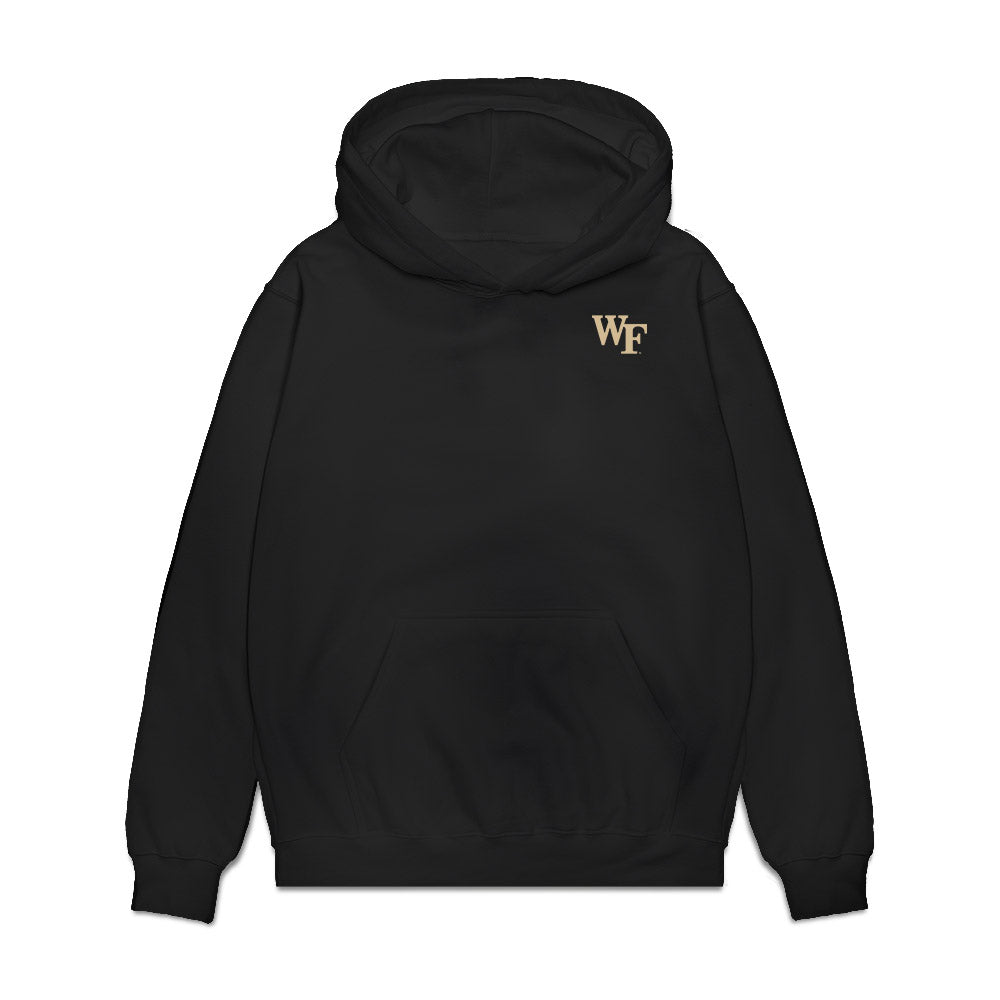 Wake Forest - NCAA Football : Demond Claiborne - Legacy Premium Hooded Sweatshirt-0
