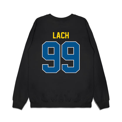 Delaware - NCAA Football : Brenden Lach - Vintage Helmet Premium Crewneck Sweatshirt-1