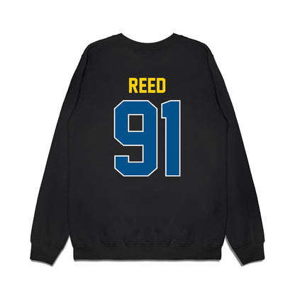 Delaware - NCAA Football : Nate Reed - Vintage Helmet Premium Crewneck Sweatshirt-1