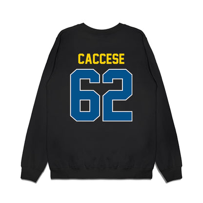 Delaware - NCAA Football : Anthony Caccese - Vintage Helmet Premium Crewneck Sweatshirt-1