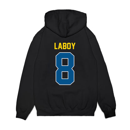 Delaware - NCAA Football : Nicholas Laboy - Vintage Helmet Premium Hooded Sweatshirt-1
