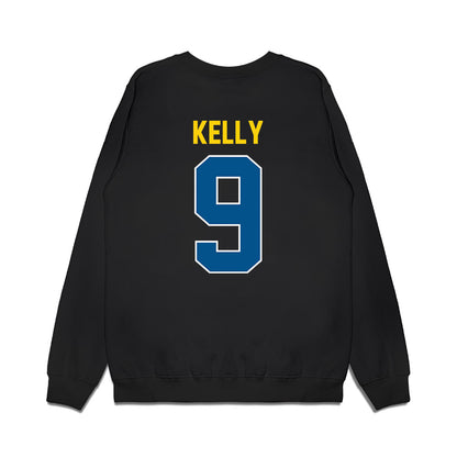 Delaware - NCAA Football : Ja'Carree Kelly - Vintage Helmet Premium Crewneck Sweatshirt-1