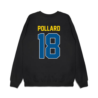 Delaware - NCAA Football : Mysonne Pollard - Vintage Helmet Premium Crewneck Sweatshirt-1