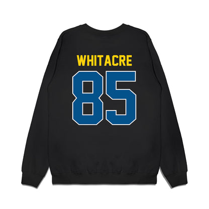 Delaware - NCAA Football : Jackson Whitacre - Vintage Helmet Premium Crewneck Sweatshirt-1