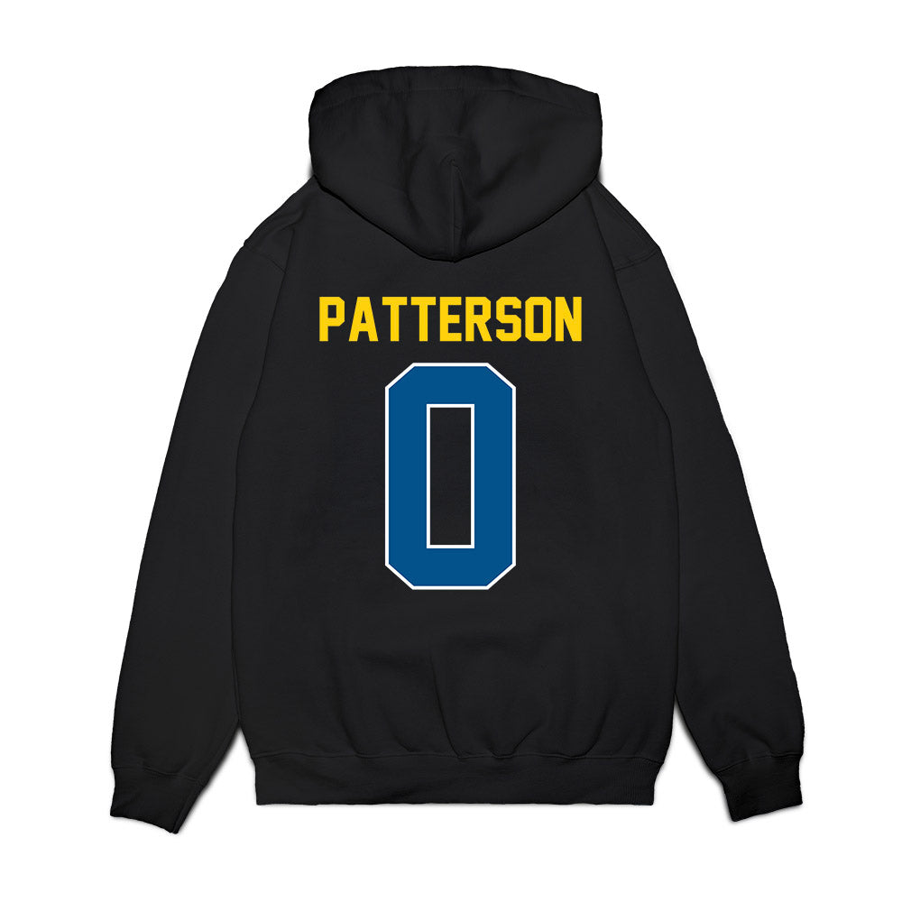 Delaware - NCAA Football : Max Patterson - Vintage Helmet Premium Hooded Sweatshirt-1