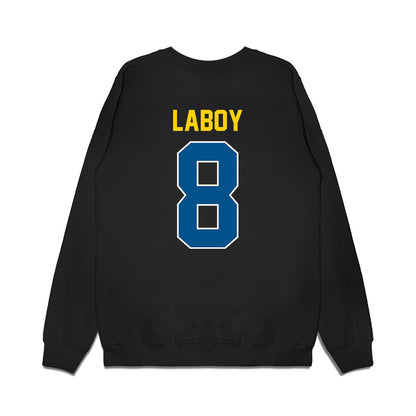 Delaware - NCAA Football : Nicholas Laboy - Vintage Helmet Premium Crewneck Sweatshirt-1