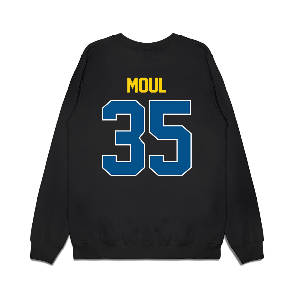 Delaware - NCAA Football : Gavin Moul - Vintage Helmet Premium Crewneck Sweatshirt-1