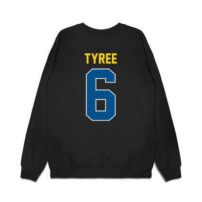 Delaware - NCAA Football : Nick Tyree - Vintage Helmet Premium Crewneck Sweatshirt-1