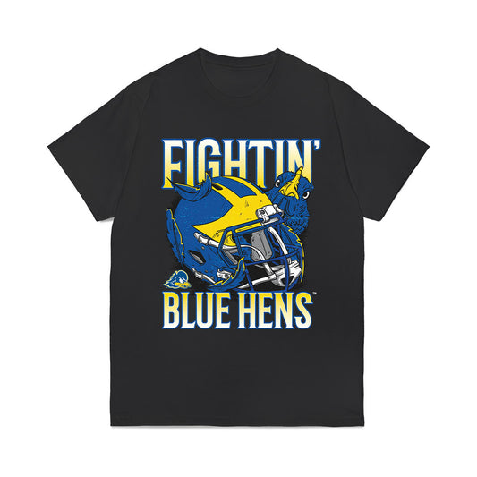 Delaware - NCAA Football : Dillon Trainer - Vintage Helmet Comfort Colors T-Shirt-0