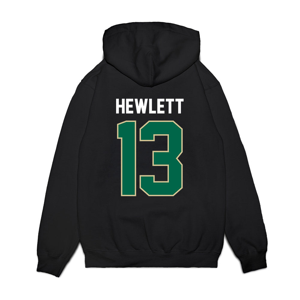 USF - NCAA Football : Locklan Hewlett - Vintage Helmet Premium Hooded Sweatshirt-1