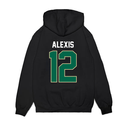 USF - NCAA Football : Jaden Alexis - Vintage Helmet Premium Hooded Sweatshirt-1