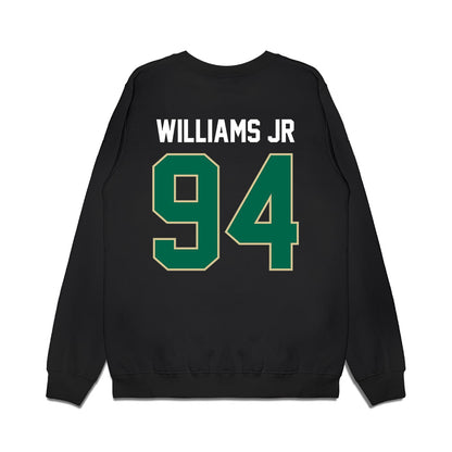 USF - NCAA Football : Brooks Williams Jr - Vintage Helmet Premium Crewneck Sweatshirt-1