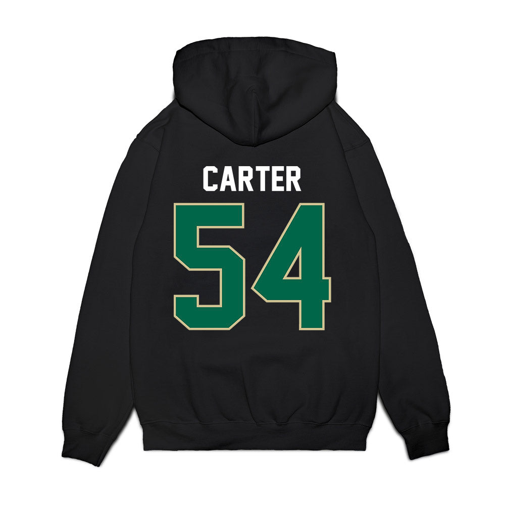 USF - NCAA Football : Braden Carter - Vintage Helmet Premium Hooded Sweatshirt-1
