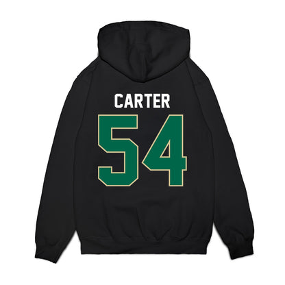 USF - NCAA Football : Braden Carter - Vintage Helmet Premium Hooded Sweatshirt-1