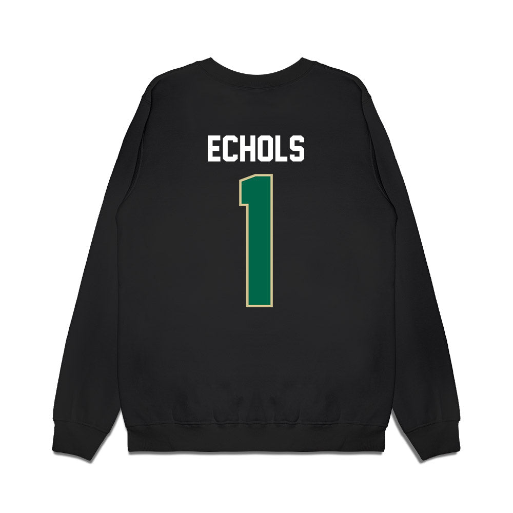 USF - NCAA Football : Jonathan Echols - Vintage Helmet Premium Crewneck Sweatshirt-1