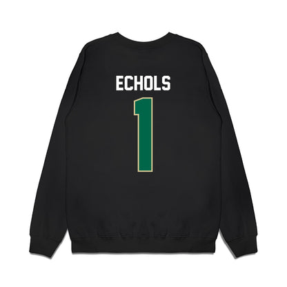 USF - NCAA Football : Jonathan Echols - Vintage Helmet Premium Crewneck Sweatshirt-1