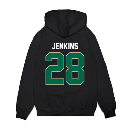 USF - NCAA Football : Ryan Jenkins - Vintage Helmet Premium Hooded Sweatshirt-1