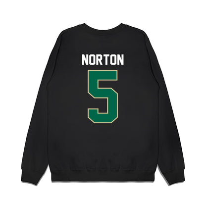 USF - NCAA Football : Cartevious Norton - Vintage Helmet Premium Crewneck Sweatshirt-1