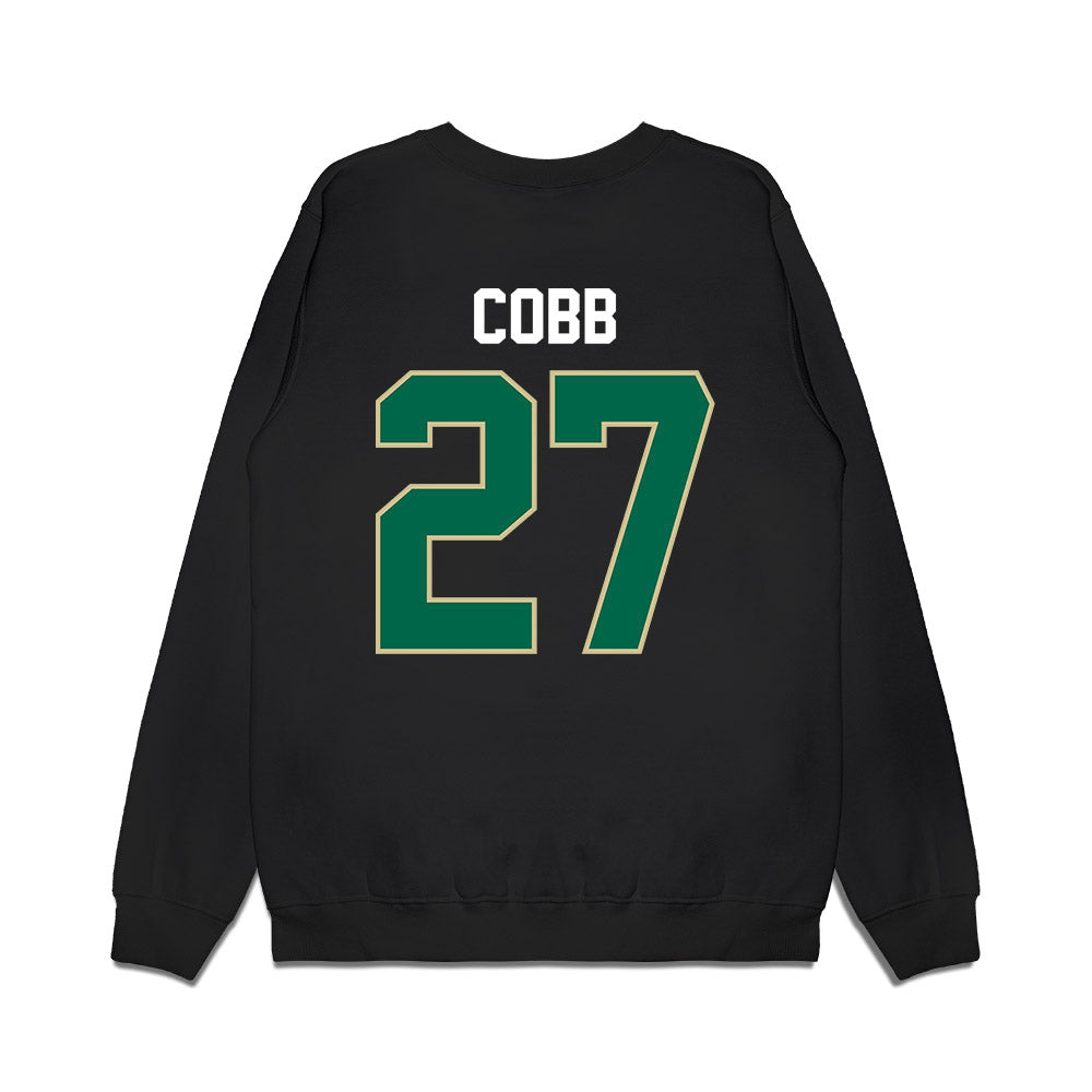 USF - NCAA Football : Cameron Cobb - Vintage Helmet Premium Crewneck Sweatshirt-1
